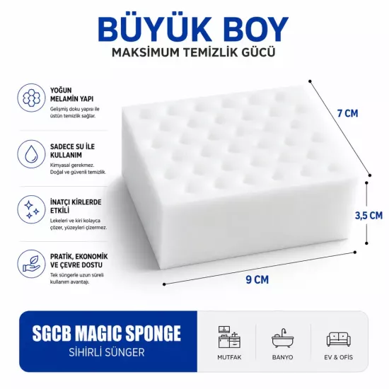 SGCB Magic Sponge Sihirli Sünger 