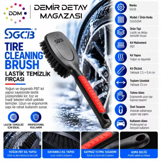 SGCB Tire Cleaning Brush | Lastik Temizlik Fırçası