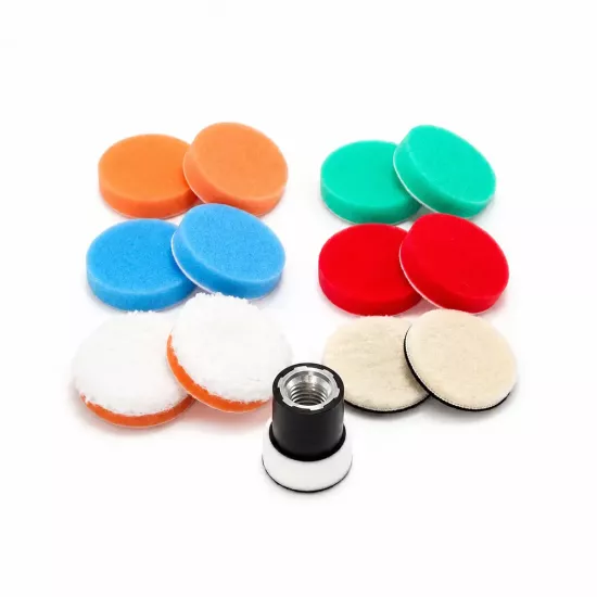 ShineMate Rotary Mini Pad Kit 30 mm | Demir Detay