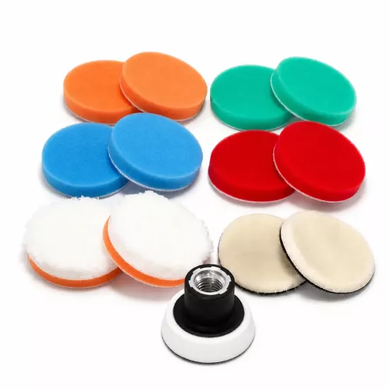 ShineMate Rotary Mini Pad Kit 50 mm | Demir Detay