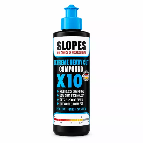 Slopes X10 Agresif Çizik Giderici Pasta 250 ml