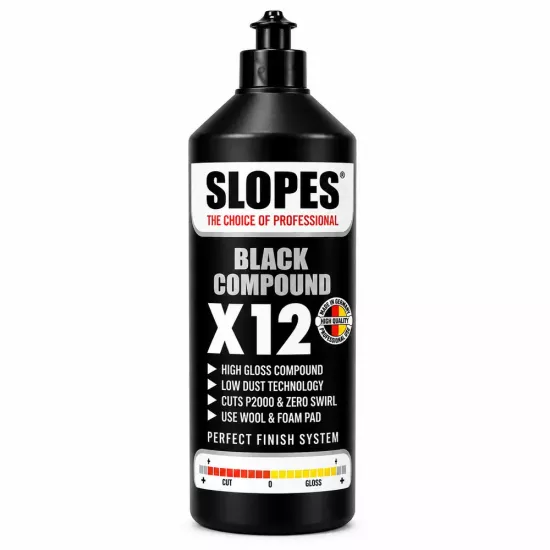 Slopes X12 Siyah Tek Adım Pasta 1 L