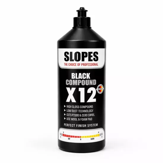 Slopes X12 Siyah Tek Adım Pasta 1 L