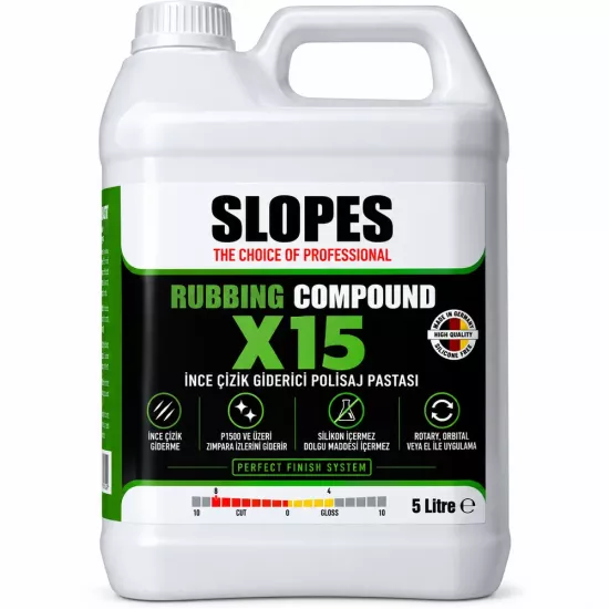 Slopes X15 Çizik Giderici Pasta 5 Litre