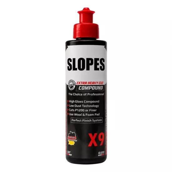 Slopes X9 Agresif Çizik Giderici Pasta 250 ml
