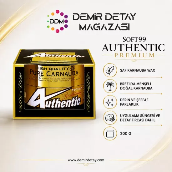 Soft99 Authentic Premium Carnauba Wax 200 gr