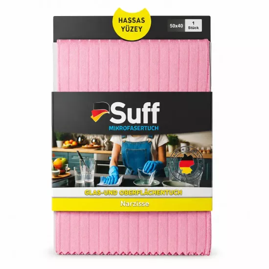 Suff Narzisse Mikrofiber Bez 50x40 cm