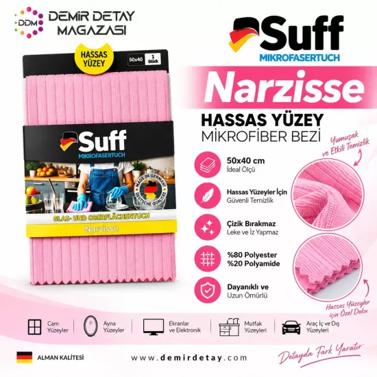 Suff Narzisse Hassas Yüzey Bezi 50x40 cm