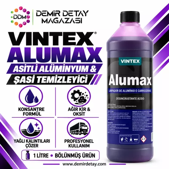 Alumax Asitli Alüminyum ve Şasi Temizleyici 1 L