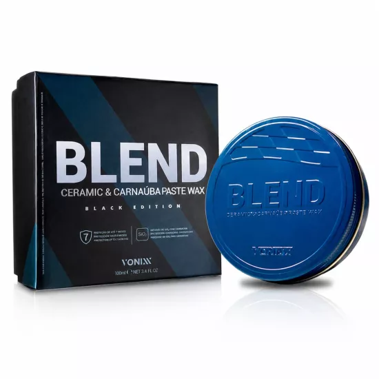 Vonixx Blend Black Edition SiO2 Seramikli Carnauba Wax 100 ml | Siyah Araçlar İçin Premium Wax