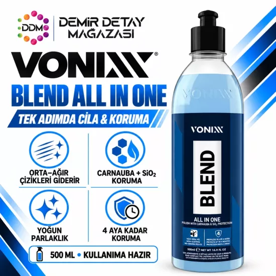 Vonixx Blend All In One 500 ml Tek Adım Pasta Cila