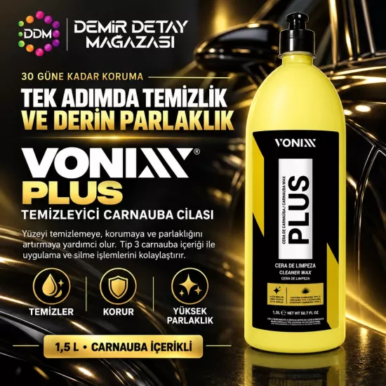 Vonixx Carnauba Plus 1,5 L | Temizleyici Wax