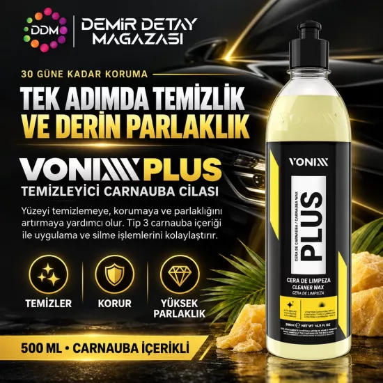 Vonixx Carnauba Plus 500 ml | Temizleyici Wax