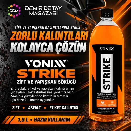 Vonixx Strike 1,5 L | Zift ve Yapışkan Sökücü