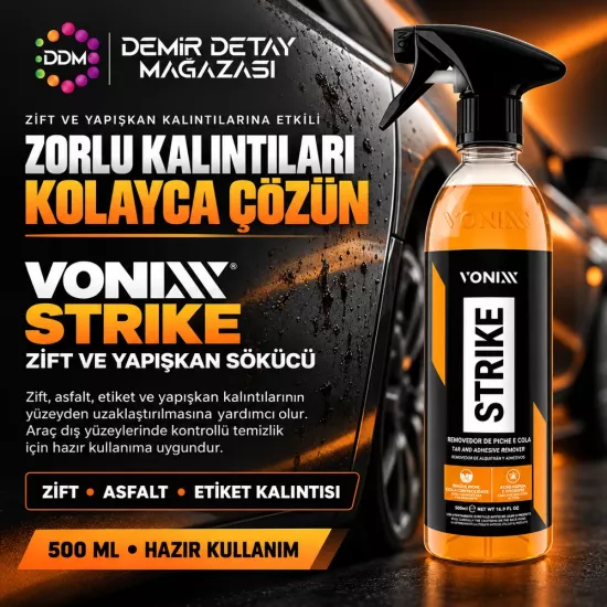 Vonixx Strike 500 ml | Zift ve Yapışkan Sökücü