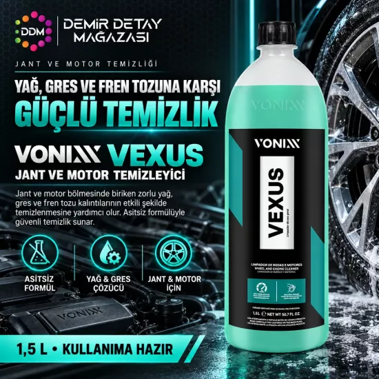 Vonixx Vexus 1,5 L Asitsiz Jant ve Motor Temizleyicİ