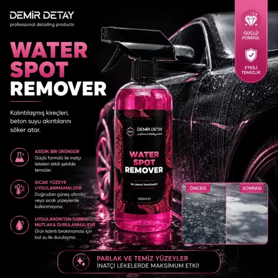 DDM Water Spot 500 ml | Araç Camı ve Boya Yüzeyi Kireç Lekesi Temizleyici