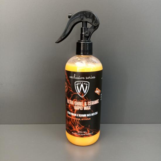 Wellax ultra shine & ceramic rapid wax hızlı cila