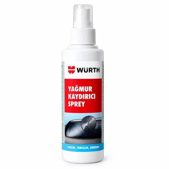 Würth Yağmur Kaydırıcı Sprey 150 ml | Cam Su İtici