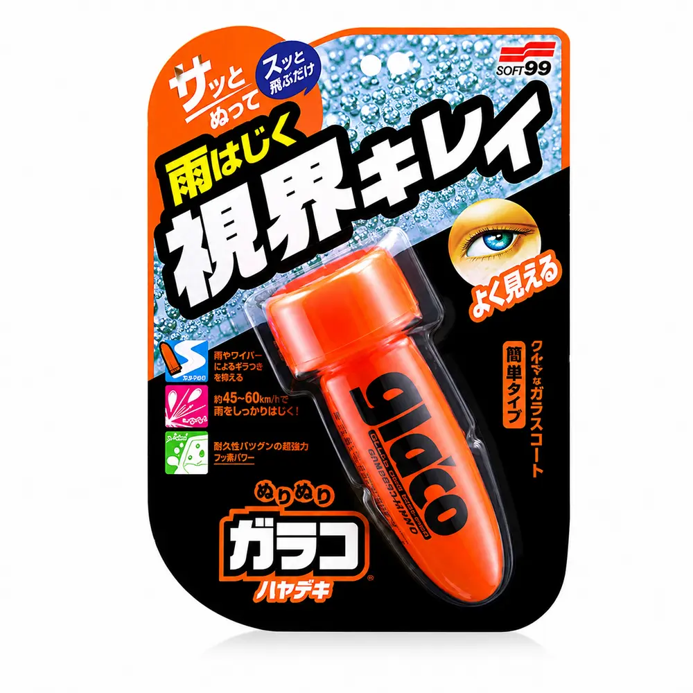 Soft99 Glaco Roll On Yağmur Su Kaydırıcı Cam Koruyucu 75 ml