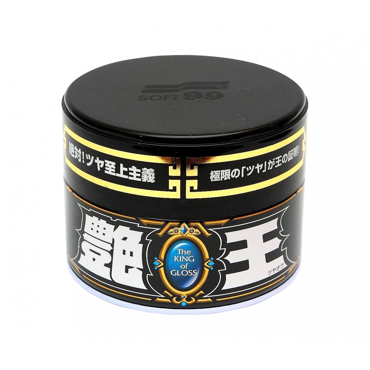 Soft99 king of gloss wax black&dark 300gr koyu ve siyah renkler