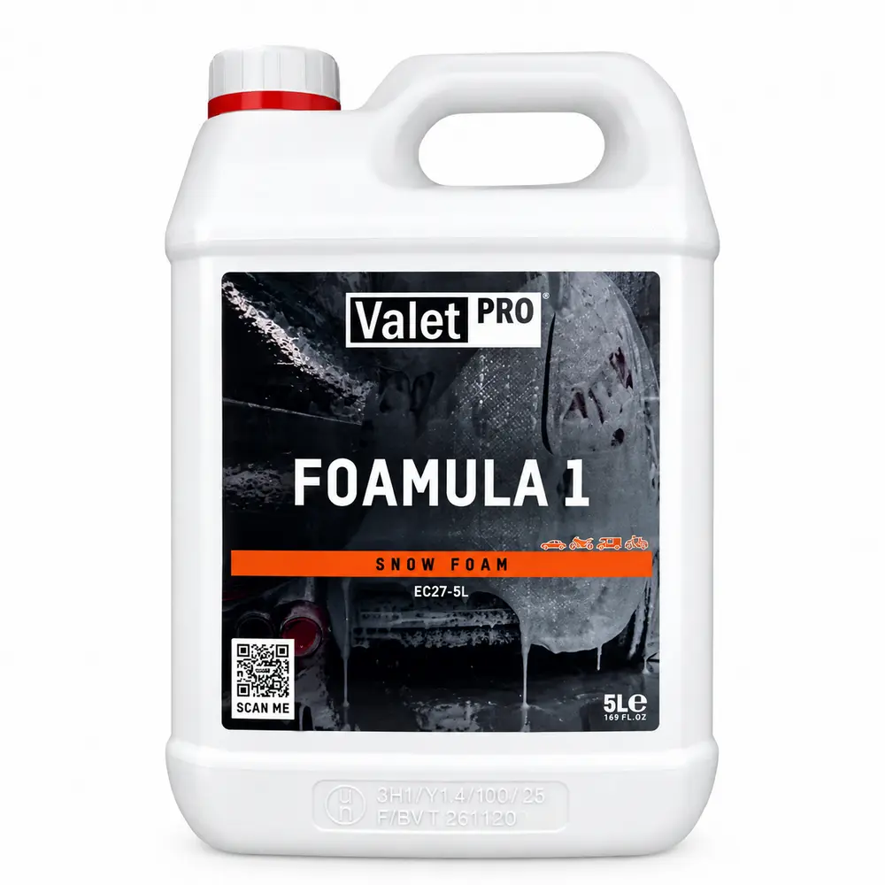 ValetPRO Foamula 1 pH Nötr Snow Foam Yoğun Ön Yıkama Köpüğü 5 L