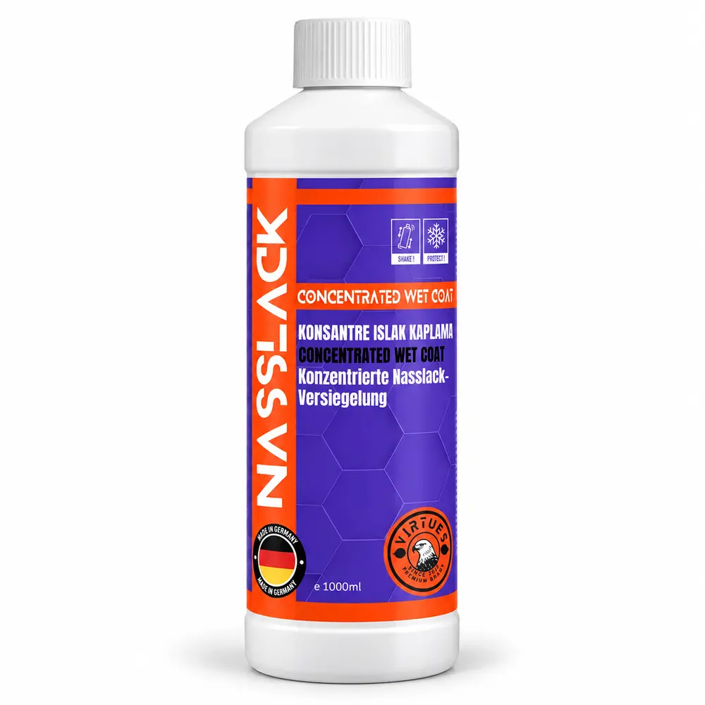 Virtues Premium Nasslack Konsantre Islak Kaplama Hızlı Cila 1 Litre