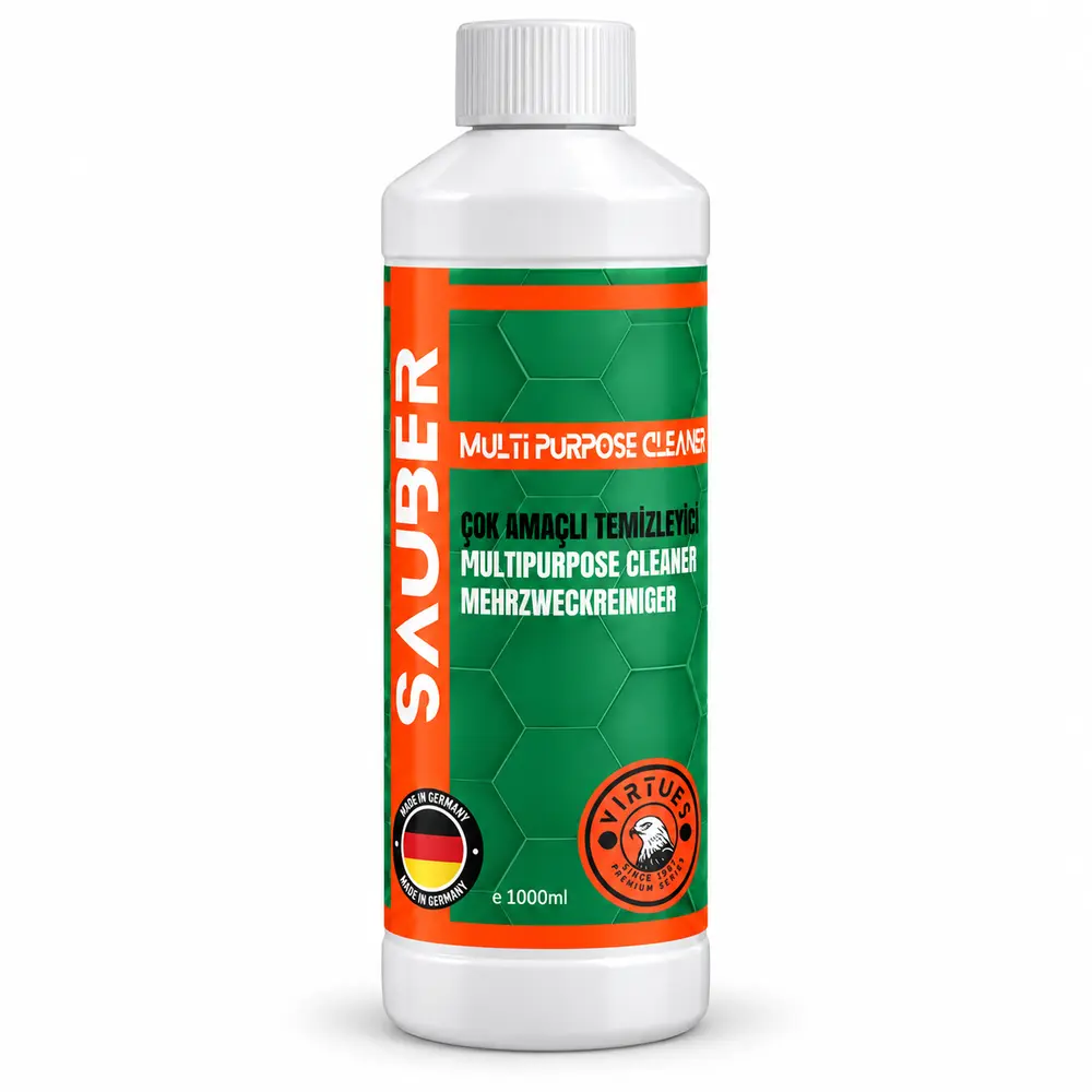 Virtues Premium Sauber Konsantre Çok Amaçlı Genel Temizleyici APC 1 Litre
