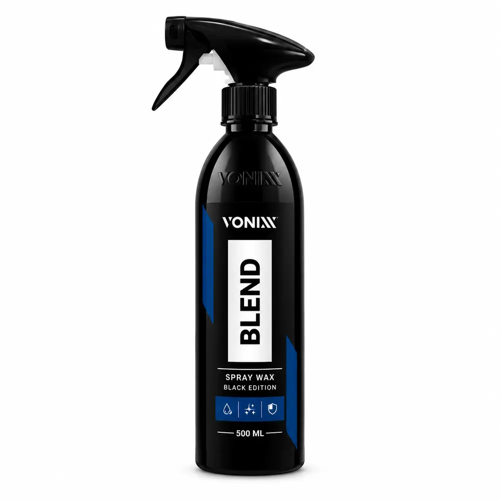 Vonixx Blend Spray Wax Black Edition SiO₂ ve Carnauba Hibrit Sprey Cila 500 ml