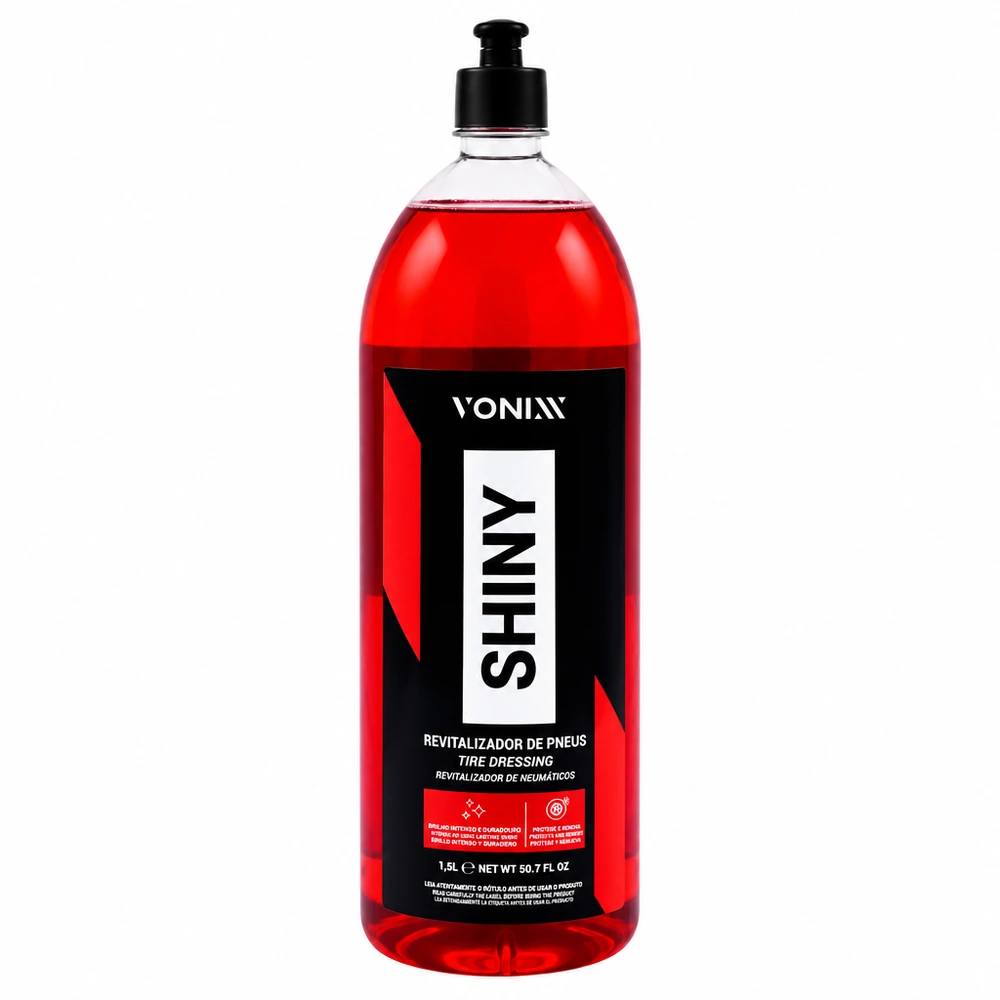 Vonixx Shiny 60 Gün Kalıcı Lastik Parlatıcı – Yoğun Islak Görünüm – 1,5 L