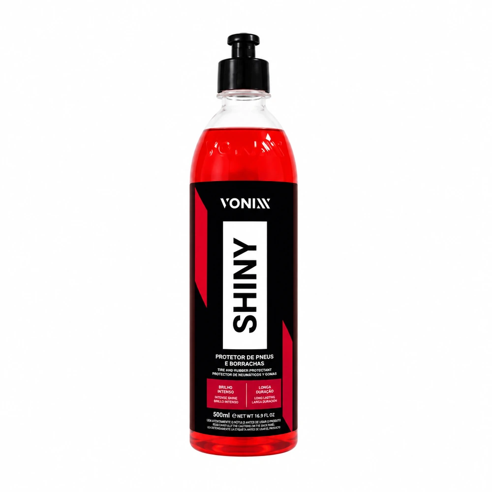 Vonixx Shiny 60 Gün Kalıcı Lastik Parlatıcı – Yoğun Islak Görünüm – 500 ml