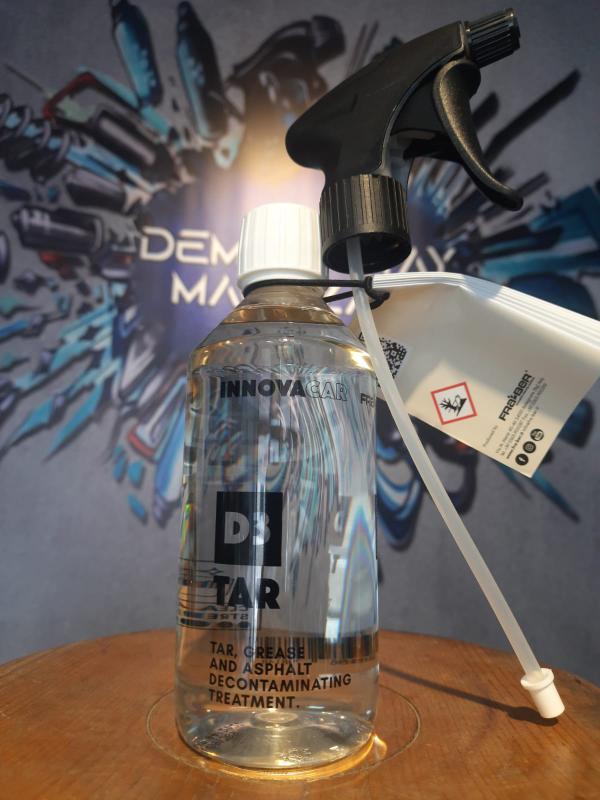 Innovacar D3 Tar Katran Yapışkan ve Zift Temizleyici 500 ML | Güçlü Dekontaminasyon Temizleyici