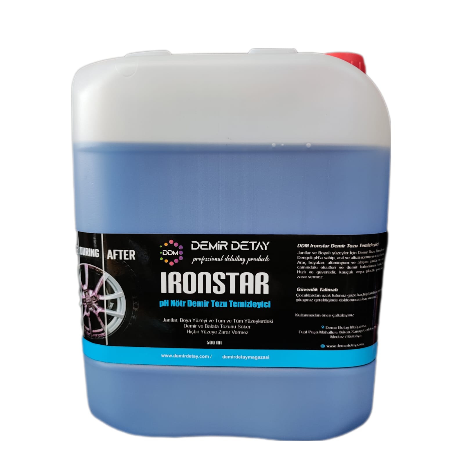 Ddm ironstar demir tozu temizleyici 5 kg Konsantre