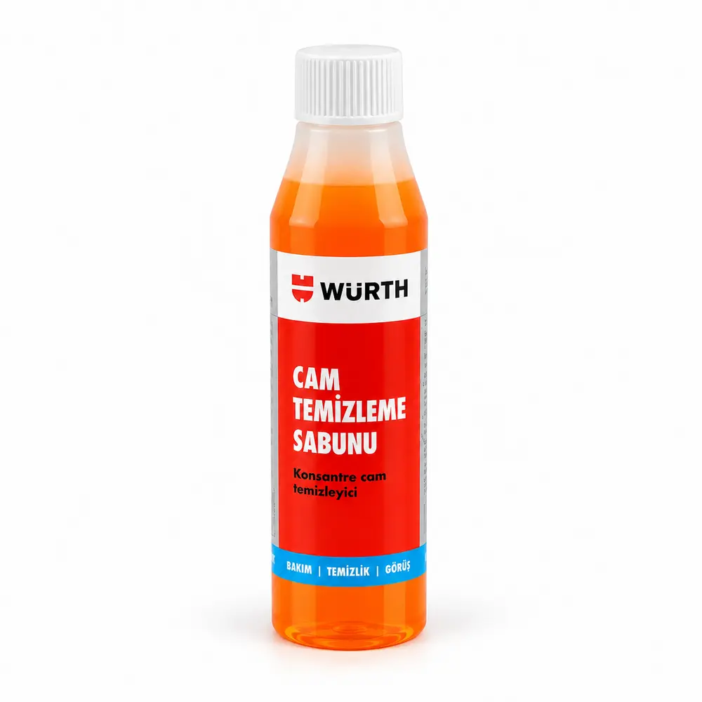 Würth Cam Temizleme Sabunu 32 ml | Konsantre Oto Cam Suyu