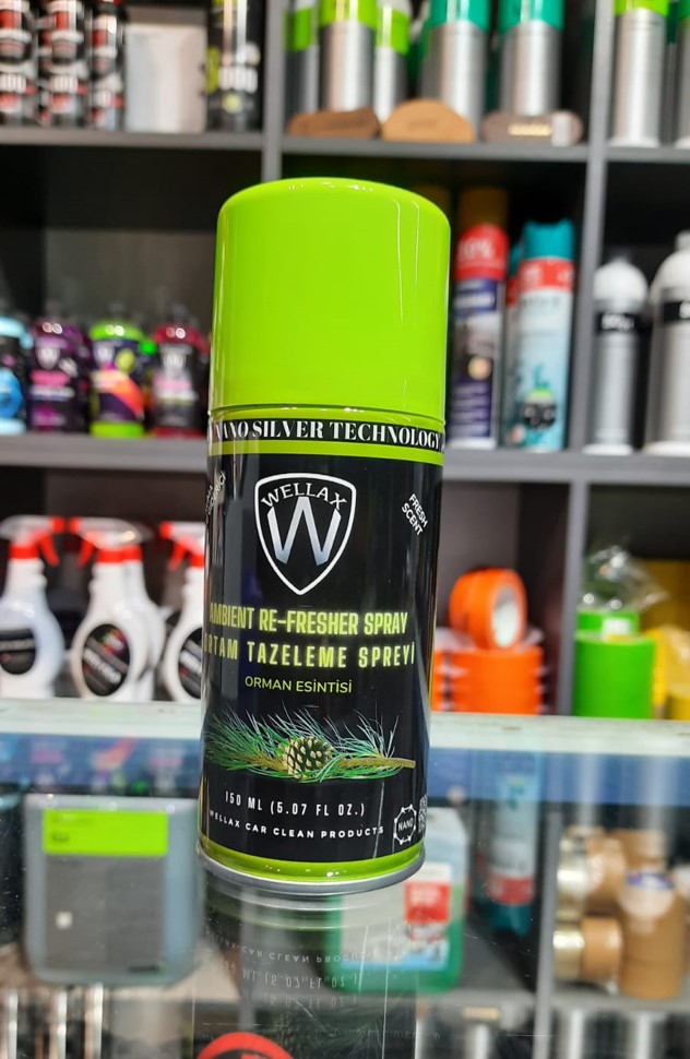 Wellax ortam tazeleme spreyi ( klima bombası ) orman 150 ml