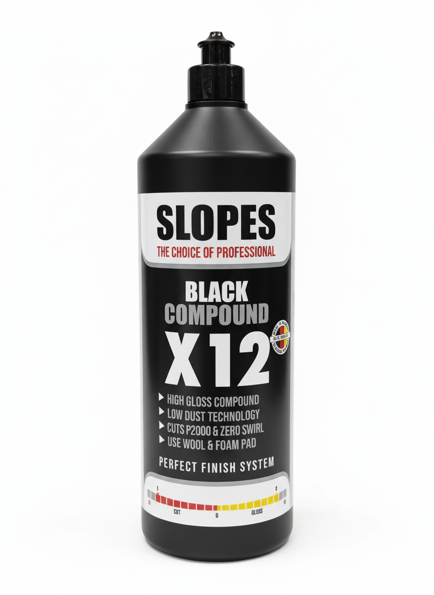 SLOPES X12 SİYAH TEK ADIM PASTA 1LT 