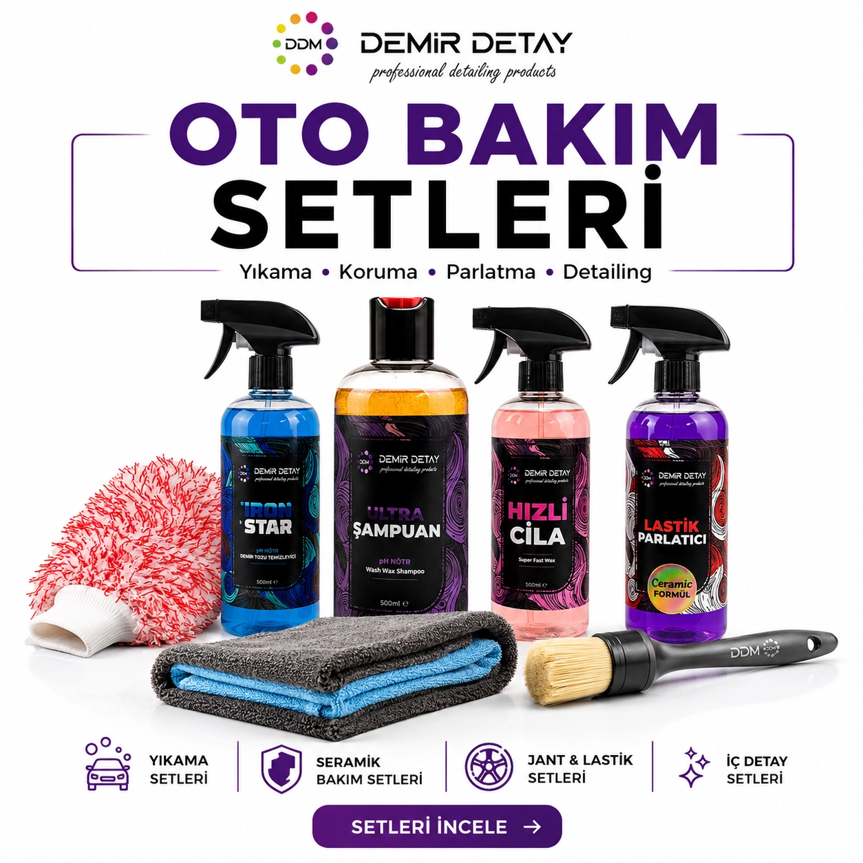 Oto Bakım Setleri