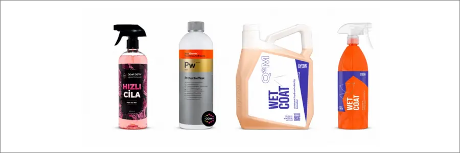 Hızlı Cila ve Quick Detailer Ürünleri