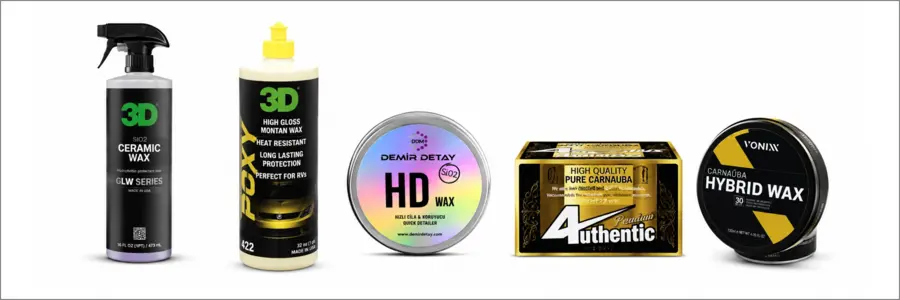 Wax, Sealant ve Cila Ürünleri